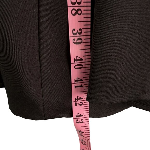 TEREBA MARIE Black Fit & Flare Dress L DK Cottagecore Goth Romance Aesthetic - Picture 10 of 10